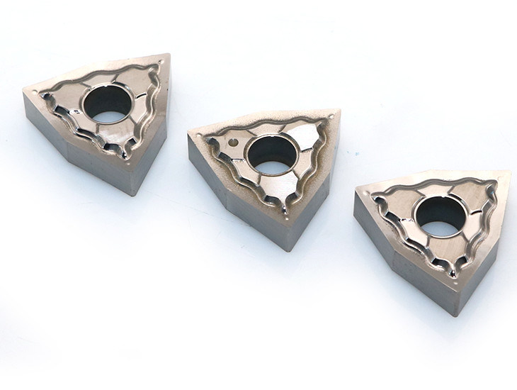 Triangle Carbide Milling Inserts , Cemented Carbide Inserts WNMG080408