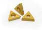 Hard Steel Carbide Cnc Turning Tools Inserts Triangle Shaped For Cast Iron