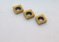 Yellow Color Cnc Carbide Inserts High Hardness For General Milling SPMT120408