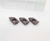 TiCN Coated Solid Carbide Turning Insert Grey Color With HRC91-93.5 Hardness