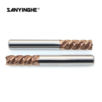 4 Flute Square Solid Carbide End Mills 6mm Tungsten Milling Cutter CNC Router Bits