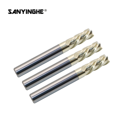 4 Flute Corner Radius Solid Carbide Taper End Mill For Stainless Steel