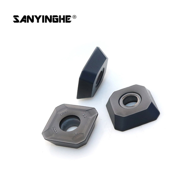 Carbide CNC Face Milling Inserts Indexable Cutter Blade R245-12T3M-PM For Roughing Tungsten Carbide Face Milling Cutter