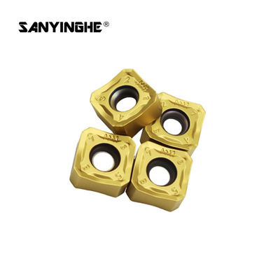 Tungsten Carbide Cnc Machine Tool Insert SNMX1206ANN Cemented High Feed Rate Milling Insert