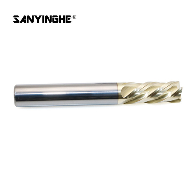 CNC Carbide Corner Radius End Mill Solid Carbide Cutting Tools 1/2/3/4 Flutes