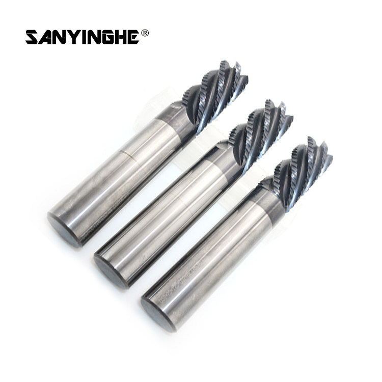 Hardness Roughing Corner Radius End Mills 6 Flute End Mills For CNC