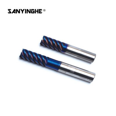 Solid Tungsten Carbide 4 Flute Square Endmill 12mm Flat Milling Cutter