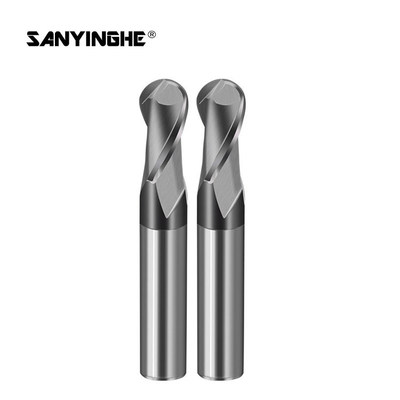 Round Carbide Ball Nose End Mills CNC Tools Tungsten Milling Cutter Spherical End Mill