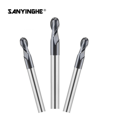 Round Carbide Ball Nose End Mills CNC Tools Tungsten Milling Cutter Spherical End Mill