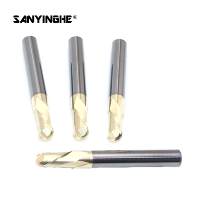 Hrc45 55 60 Milling Machine Drill Bits CNC Corner Rounding End Mill