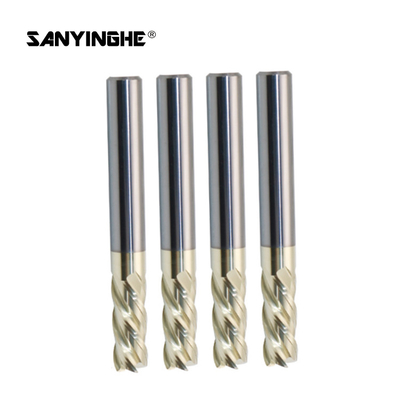 4 Flute Corner Radius Solid Carbide Taper End Mill For Stainless Steel