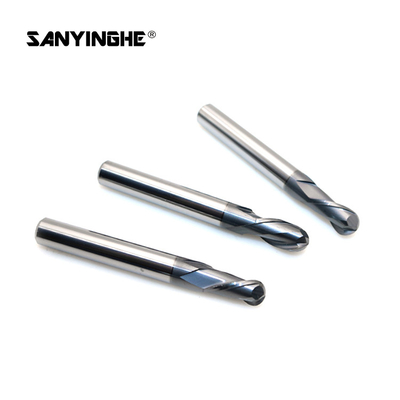 4 Flute Ballnose Spiral Solid Carbide End Mills Cnc Router Bits 5mm 10mm Milling Cutter For CNC Milling