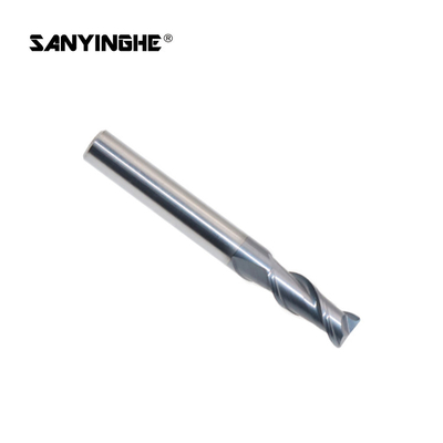 HRC65 6mm Tungsten Carbide Cutting Tool 2 Flute Carbide End Mill