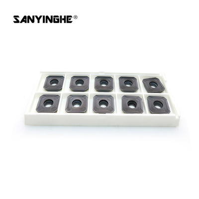 Carbide CNC Face Milling Inserts Indexable Cutter Blade R245-12T3M-PM For Roughing Tungsten Carbide Face Milling Cutter