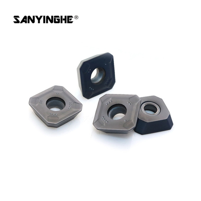 Carbide CNC Face Milling Inserts Indexable Cutter Blade R245-12T3M-PM For Roughing Tungsten Carbide Face Milling Cutter