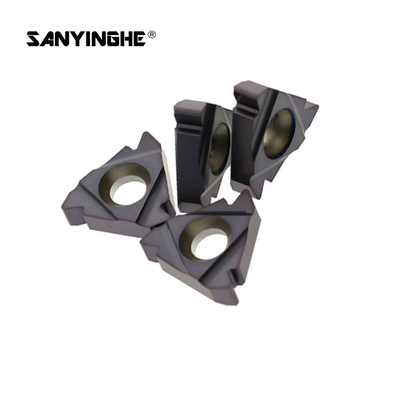 16NR 8UN Solid Carbide Threading Inserts Carbide Cutting Tool Insert Cnc For Stainless Steel