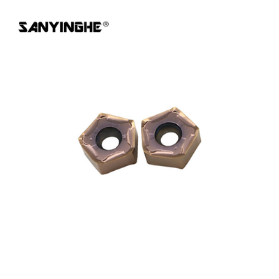 PNMU0905XNER-GM Durable Grooving Milling Inserts Circle Pentagonal CNC Stainless Steel Alloy Cutter