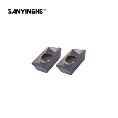 PCD Turning Inserts For Aluminum Face Milling Apkt160408 Pcd Cutting Tools