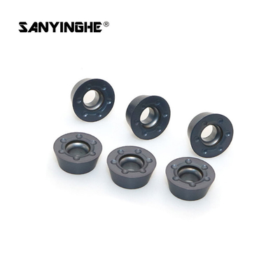 CNC Tungsten Carbide Milling Inserts RDMT1204MO For Stainless Steel