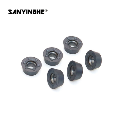 CNC Tungsten Carbide Milling Inserts RDMT1204MO For Stainless Steel