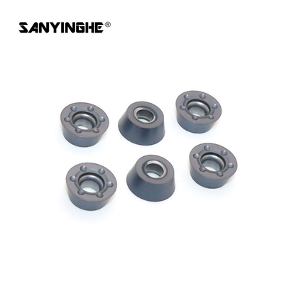 CNC Tungsten Carbide Milling Inserts RDMT1204MO For Stainless Steel