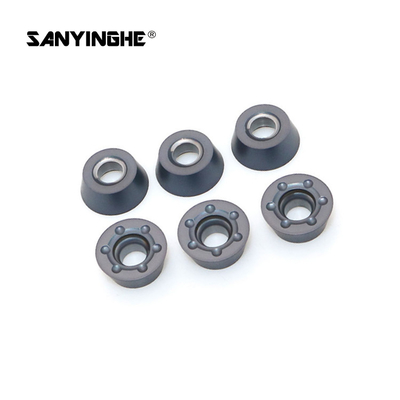 CNC Tungsten Carbide Milling Inserts RDMT1204MO For Stainless Steel