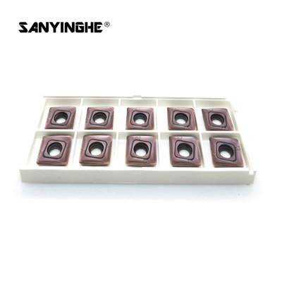 SOMT Carbide Milling Inserts SOMT12T308PEER-JH For Face Milling PVD Coating