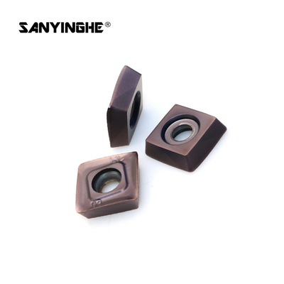 SOMT Carbide Milling Inserts SOMT12T308PEER-JH For Face Milling PVD Coating