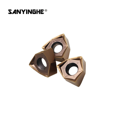 WNMU080608 Carbide Milling Inserts 90 Degree 6 Angle Double-Sided Milling Cutter Cast Iron