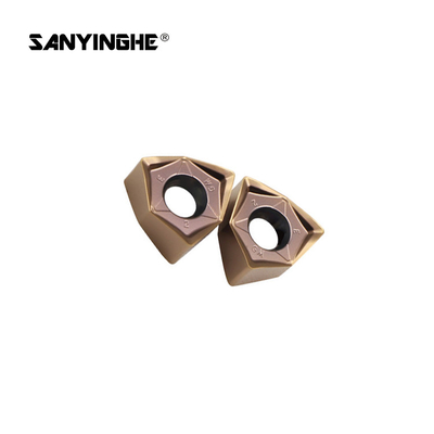 WNMU080608 Carbide Milling Inserts 90 Degree 6 Angle Double-Sided Milling Cutter Cast Iron