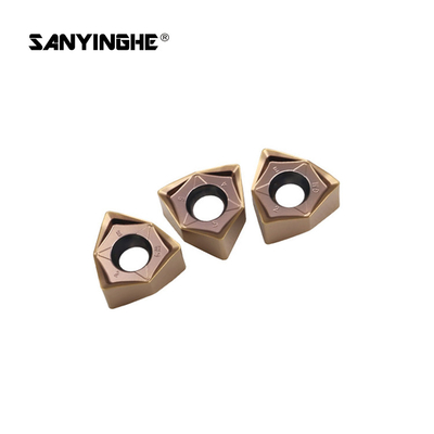 WNMU080608 Carbide Milling Inserts 90 Degree 6 Angle Double-Sided Milling Cutter Cast Iron