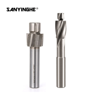 High Speed Steel Carbide Milling Cutter Countersunk Head Helical Carbide End Mills