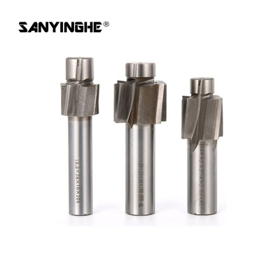 Countersunk Hole Carbide Milling Cutter White Steel High Speed Cnc Milling Tools