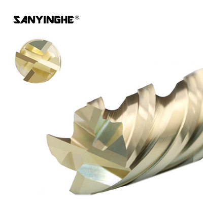 Solid Tungsten Carbide 4 Flute Square Endmill 12mm Flat Milling Cutter