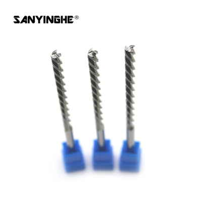 Tungsten Carbide Spiral Router Bits CNC End Mill 2/3/4 Flutes Milling Cutter For Aluminum Coppe