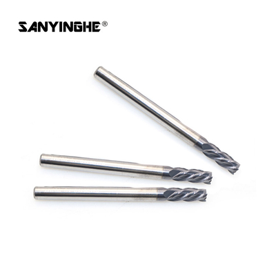 HRC55 Side And Face Milling Cutter 10mm CNC Carbide Flat End Mill