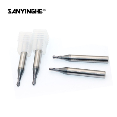 6mm 8mm CNC Ball Nose End Mill Corner Radius Milling Cutter For Steel HRC45 HRC55 HRC65 2 4 6 Flute