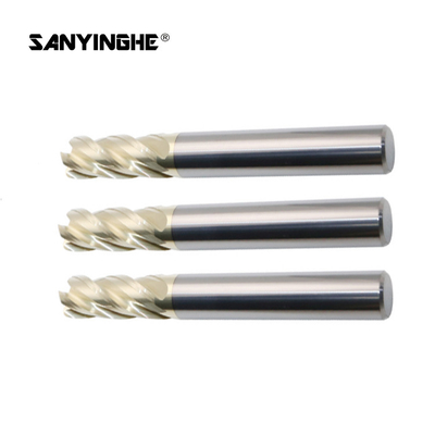 CNC Carbide Corner Radius End Mill Solid Carbide Cutting Tools 1/2/3/4 Flutes